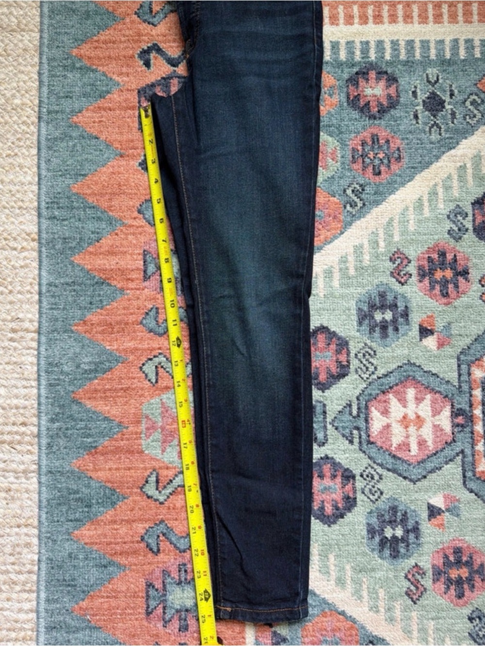 Everlane Dark Blue Women's Skinny Jeans - Picture 5 of 7